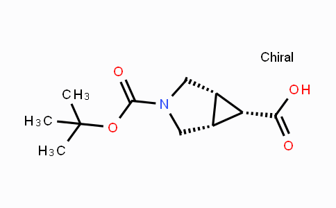 CAS No. 1401464-07-0, (1R,5S,6s)-3-(tert-Butoxycarbonyl)-3-azabicyclo-[3.1.0]hexane-6-carboxylic acid