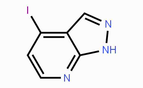 CAS No. 861881-02-9, 4-Iodo-1H-pyrazolo[3,4-b]pyridine
