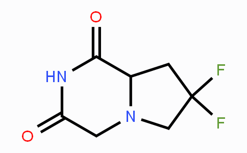 CAS No. 1624260-16-7, 7,7-Difluorotetrahydropyrrolo-[1,2-a]pyrazine-1,3(2H,4H)-dione
