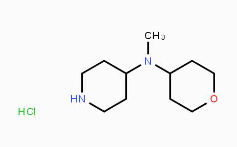 CAS No. 1451391-78-8, N-Methyl-N-(tetrahydro-2H-pyran-4-yl)-piperidin-4-amine hydrochloride
