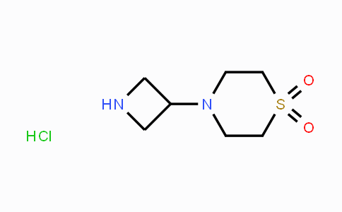 CAS No. 1451390-46-7, 4-(Azetidin-3-yl)thiomorpholine-1,1-dioxide hydrochloride
