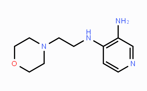 CAS No. 1235440-71-7, N4-(2-Morpholinoethyl)pyridine-3,4-diamine