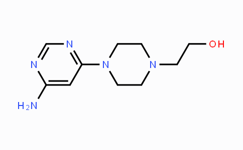 CAS No. 1392236-38-2, 2-(4-(6-Aminopyrimidin-4-yl)piperazin-1-yl)ethanol