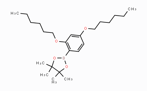 CAS No. 1391734-70-5, 2,4-Bis(hexyloxy)phenylboronic acid pinacol ester