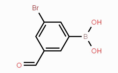 CAS No. 157866-06-3, 3-Bromo-5-formylphenylboronic acid