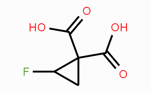 CAS No. 163266-04-4, 2-Fluorocyclopropane-1,1-dicarboxylic acid