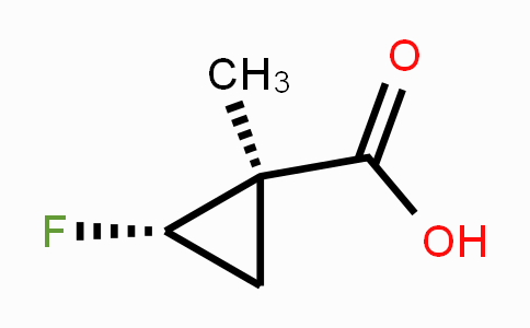 CAS No. 128230-88-6, trans-2-Fluoro-1-methylcyclopropanecarboxylic acid