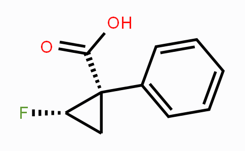 CAS No. 1706463-41-3, cis-2-Fluoro-1-phenylcyclopropanecarboxylic acid