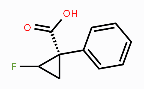 CAS No. 1704050-82-7, trans-2-Fluoro-1-phenylcyclopropanecarboxylic acid