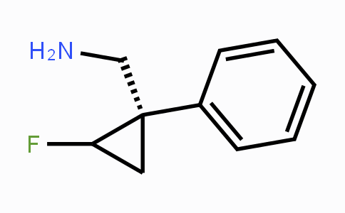CAS No. 681806-71-3, trans-2-Fluoro-1-phenylcyclopropyl)methanamine