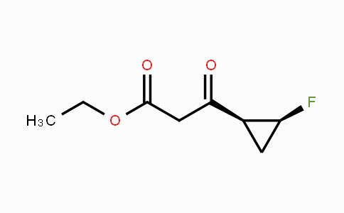 CAS No. 1706439-17-9, cis-Ethyl -2-fluorocyclopropyl)-3-oxopropanoate