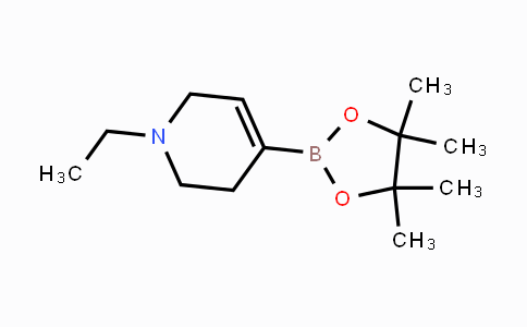 CAS No. 1627158-64-8, 1-Ethyl-4-(4,4,5,5-tetramethyl-1,3,2-dioxaborolan-2-yl)-1,2,3,6-tetrahydropyridine