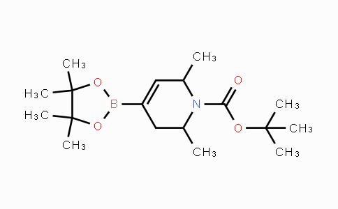 CAS No. 1005397-65-8, tert-Butyl 2,6-dimethyl-4-(4,4,5,5-tetramethyl-1,3,2-dioxaborolan-2-yl)-5,6-dihydropyridine-1(2H)-carboxylate