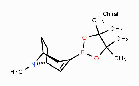 CAS No. 1779539-89-7, (1R,5S)-8-Methyl-3-(4,4,5,5-tetramethyl-1,3,2-dioxaborolan-2-yl)-8-azabicyclo[3.2.1]oct-2-ene