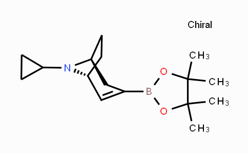 (1R,5S)-8-Cyclopropyl-3-(4,4,5,5-tetramethyl-1,3,2-dioxaborolan-2-yl)-8-azabicyclo[3.2.1]oct-2-ene