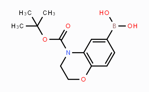 CAS No. 2096340-12-2, (4-(tert-Butoxycarbonyl)-3,4-dihydro-2H-benzo[b][1,4]oxazin-6-yl)boronic acid