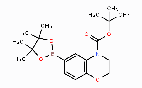 CAS No. 1161362-35-1, tert-Butyl 6-(4,4,5,5-tetramethyl-1,3,2-dioxaborolan-2-yl)-2H-benzo[b][1,4]oxazine-4(3H)-carboxylate