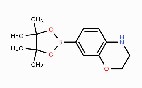 CAS No. 1361110-64-6, 7-(4,4,5,5-Tetramethyl-1,3,2-dioxaborolan-2-yl)-3,4-dihydro-2H-benzo[b][1,4]oxazine