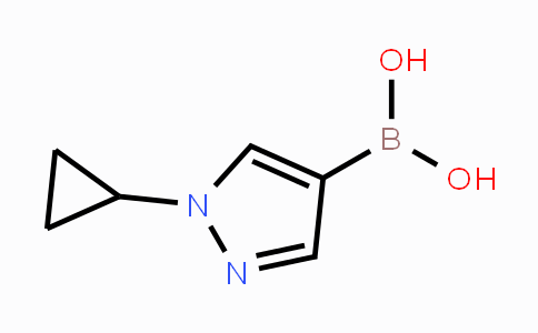 CAS No. 1678534-30-9, (1-Cyclopropyl-1H-pyrazol-4-yl)boronic acid