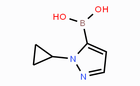 CAS No. 1537208-26-6, (1-Cyclopropyl-1H-pyrazol-5-yl)boronic acid