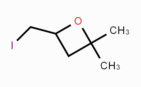 CAS No. 121137-97-1, 4-(Iodomethyl)-2,2-dimethyloxetane