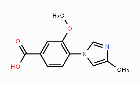 937026-26-1 | 3-Methoxy-4-(4-methyl-1H-imidazol-1-yl)benzoic acid