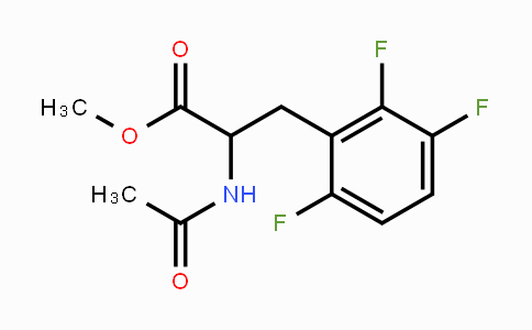CAS No. 1630096-65-9, Methyl 2-acetamido-3-(2,3,6-trifluorophenyl)propanoate