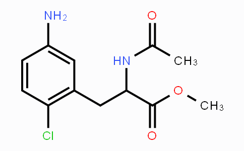 CAS No. 1631735-27-7, Methyl 3-(5-amino-2-chlorophenyl)-2-acetamidopropanoate