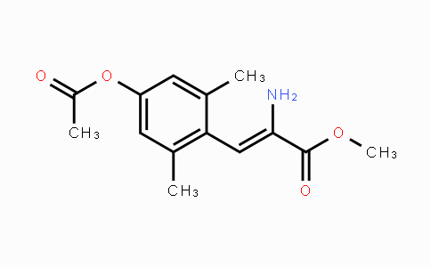 CAS No. 1820748-77-3, Methyl (2Z)-3-[4-(acetyloxy)-2,6-dimethylphenyl]-2-aminoprop-2-enoate