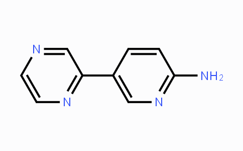 CAS No. 827588-90-9, 5-(Pyrazin-2-yl)pyridin-2-amine