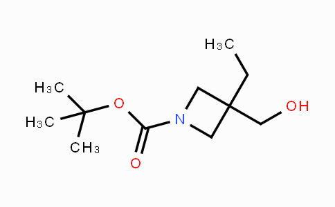 CAS No. 1638761-21-3, tert-Butyl 3-ethyl-3-(hydroxymethyl)-azetidine-1-carboxylate