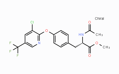 CAS No. 1638621-94-9, Methyl (2S)-3-(4-{[3-chloro-5-(trifluoromethyl)-pyridin-2-yl]oxy}phenyl)-2-acetamidopropanoate