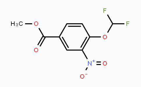 CAS No. 1154278-25-7, Methyl 4-(difluoromethoxy)-3-nitrobenzoate