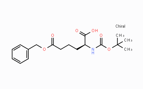 CAS No. 37051-23-3, (S)-6-(Benzyloxy)-2-(tert-butoxycarbonylamino)-6-oxohexanoic acid