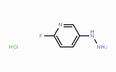 CAS No. 1438599-61-1, 2-(6-Fluoropyridin-3-yl)hydrazine hydrochloride