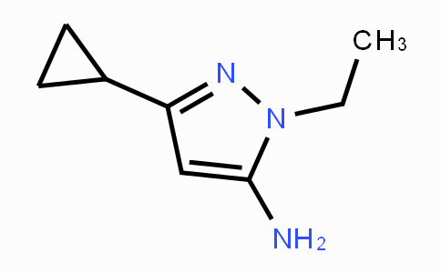 CAS No. 1172505-99-5, 3-Cyclopropyl-1-ethyl-1H-pyrazol-5-amine