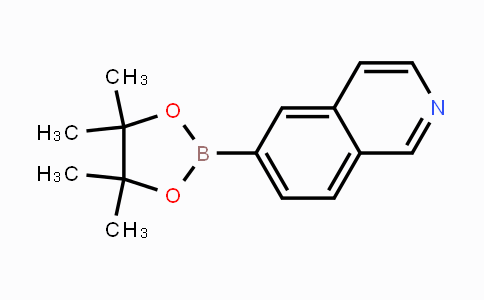 CAS No. 675576-26-8, 6-(4,4,5,5-Tetramethyl-1,3,2-dioxaborolan-2-yl)isoquinoline