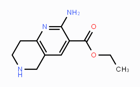 CAS No. 1211532-57-8, Ethyl 2-amino-5,6,7,8-tetrahydro-1,6-naphthyridine-3-carboxylate