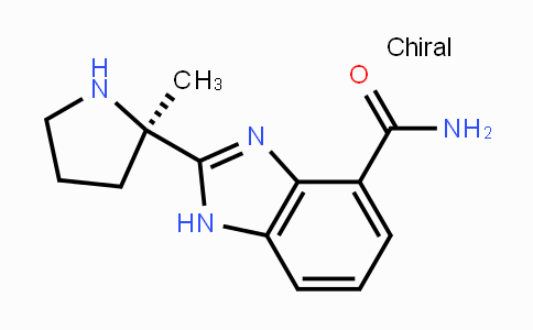 CAS No. 912444-00-9, (R)-2-(2-Methylpyrrolidin-2-yl)-1H-benzo[d]imidazole-4-carboxamide