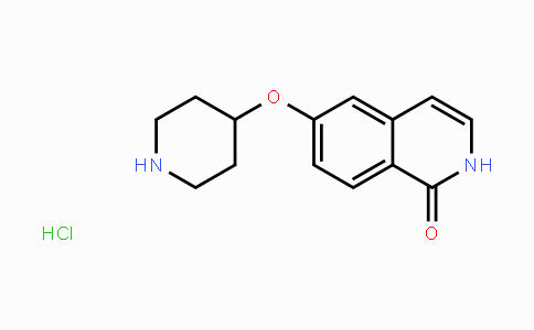 CAS No. 923262-96-8, 6-(Piperidin-4-yloxy)isoquinolin-1(2H)-one hydrochloride