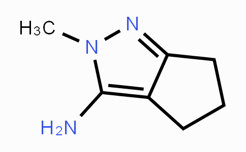 CAS No. 885529-68-0, 2-Methyl-2,4,5,6-tetrahydrocyclopenta-[c]pyrazol-3-amine