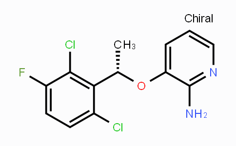 CAS No. 1448326-32-6, (S)-3-(1-(2,6-Dichloro-3-fluorophenyl)-ethoxy)pyridin-2-amine