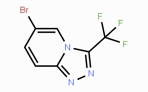 CAS No. 1166819-53-9, 6-Bromo-3-(trifluoromethyl)-[1,2,4]triazolo[4,3-a]pyridine