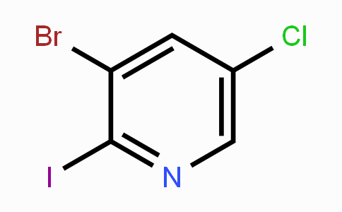 CAS No. 823221-97-2, 3-Bromo-5-chloro-2-iodopyridine