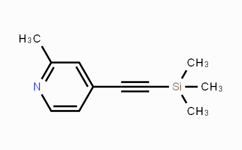761426-51-1 | 2-Methyl-4-((trimethylsilyl)ethynyl)pyridine