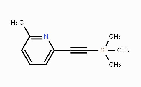 656800-40-7 | 2-Methyl-6-((trimethylsilyl)ethynyl)pyridine