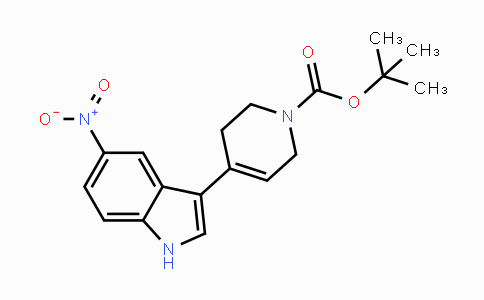 CAS No. 151273-41-5, tert-Butyl 4-(5-nitro-1H-indol-3-yl)-5,6-dihydropyridine-1(2H)-carboxylate