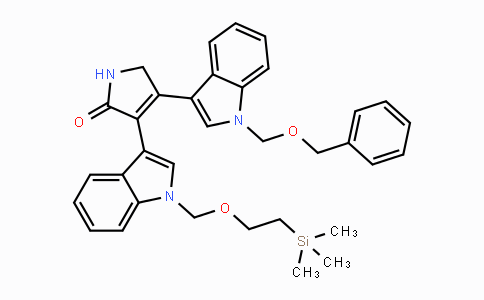 MC103119 | 223428-48-6 | 4-(1-(Benzyloxymethyl)-1H-indol-3-yl)-3-(1-((2-(trimethylsilyl)-ethoxy)methyl)-1H-indol-3-yl)-1H-pyrrol-2(5H)-one