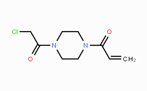 CAS No. 1823894-53-6, 1-(4-(2-Chloroacetyl)piperazin-1-yl)prop-2-en-1-one