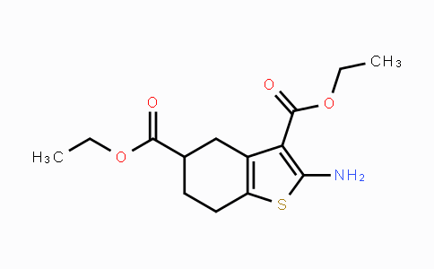 CAS No. 1029689-49-3, Diethyl 2-amino-4,5,6,7-tetrahydrobenzo-[b]thiophene-3,5-dicarboxylate